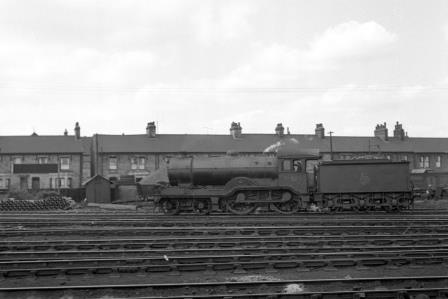 BR(E) D16 class 62587 at Cambridge, Cambridgeshire on Saturday 23 Aug 1952 - J.H.W. Kent [090521]