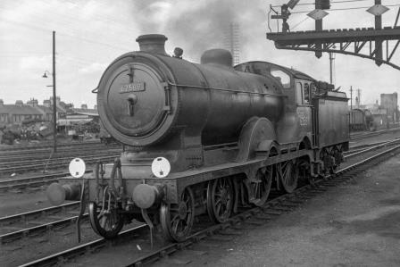 BR(E) D16 class 62589 at Cambridge, Cambridgeshire on Saturday 23 Aug 1952 - J.H.W. Kent [090524]
