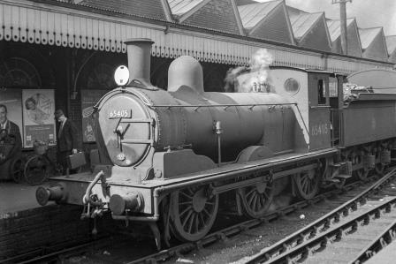 BR(E) J15 class 65405 at Cambridge Station, Cambridgeshire on Saturday 23 Aug 1952 - J.H.W. Kent [090527]