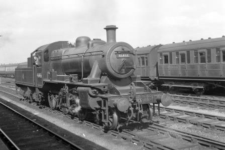 BR(M) 2MT class 46466 at Cambridge, Cambridgeshire on Saturday 23 Aug 1952 - J.H.W. Kent [090528]