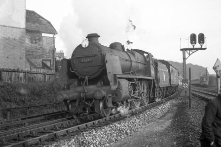 BR(S) U class 31621 at Cliftonville Spur, Preston Park, East Sussex with a down Vans service on Thursday 11 Sep 1952 - J.H.W. Kent [090598]