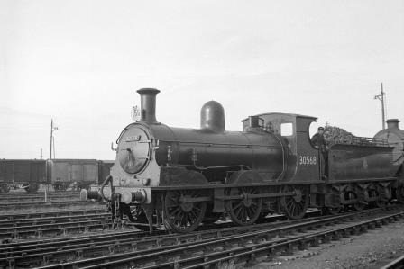 BR(S) 0395 class 30568 at Feltham Shed, Greater London on Saturday 20 Sep 1952 - J.H.W. Kent [090619]