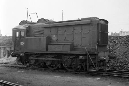 BR(S) D3/12 class 15201 at Norwood Junction Shed, Greater London on Saturday 04 Oct 1952 - J.H.W. Kent [090639]