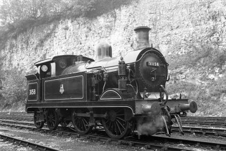 BR(S) H class 31158 at Preston Park Pullman Car Works, East Sussex on Thursday 16 Oct 1952 - J.H.W. Kent [090671]