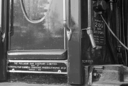 Pullman 1st Class Kitchen Car 'Audrey' at Preston Park Pullman Car Works, Brighton, East Sussex on Friday 01 May 1953 - J.H.W. Kent [090806]