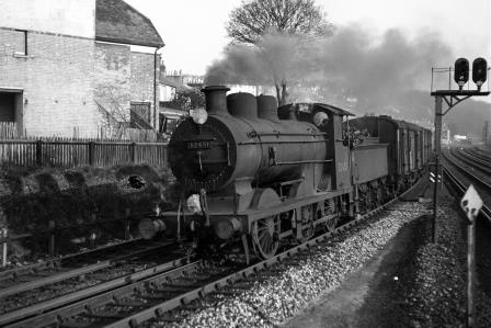 BR(S) C2X class 32451 at Cliftonville Spur, Preston Park, East Sussex with a down Goods service on Thursday 26 Apr 1951 - J.H.W. Kent [091283]