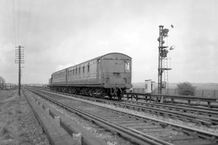 BR(S) D3 class 32388 approaching Eastbourne, East Sussex with a Hailsham - Eastbourne service on Saturday 05 May 1951 - J.H.W. Kent [091315]