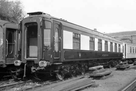 Pullman Kitchen Car No. 6 at Preston Park Pullman Car Works, East Sussex on Friday 11 May 1951 - J.H.W. Kent [091323]