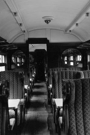 Pullman Car Interior class Third Class No. 7 at Preston Park Pullman Car Works, East Sussex on Thursday 24 May 1951 - J.H.W. Kent [091363]