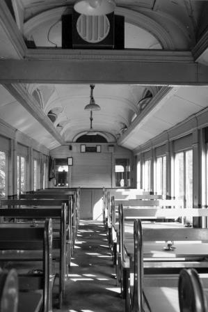 Pullman In use as canteen 'Devonshire' at Preston Park Pullman Car Works, East Sussex circa May 1951 - J.H.W. Kent [091369]