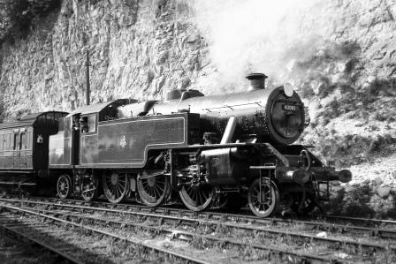 BR(S) 4P class 42093 near Carriage Washer, Lovers Walk sidings, Brighton, East Sussex on Wednesday 30 May 1951 - J.H.W. Kent [091371]