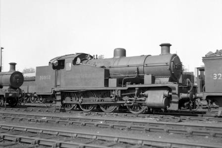 BR(S) Z class 30952 at Eastleigh Shed, Hampshire on Saturday 02 Jun 1951 - J.H.W. Kent [091385]
