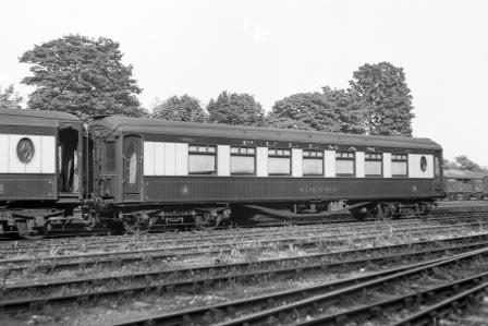 Pullman Parlour Car 'Car No. 30' at Preston Park Pullman Car Works, East Sussex on Wednesday 06 Jun 1951 - J.H.W. Kent [091392]
