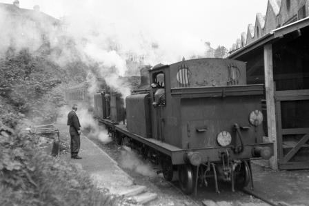 BR(S) D3 class 32378 & BR(S) E4 class 32577 at Preston Park Pullman Car Works, East Sussex circa 11 Jun 1951 - J.H.W. Kent [091403]