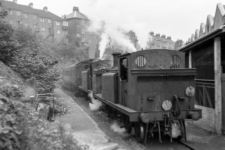 BR(S) D3 class 32378 & BR(S) E4 class 32577 at Preston Park Pullman Car Works, East Sussex circa 11 Jun 1951 - J.H.W. Kent [091404]