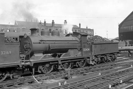 BR(S) C2X class 32434 at Brighton Shed, East Sussex on Sunday 17 Jun 1951 - J.H.W. Kent [091417]