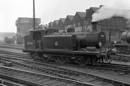 BR(S) E3 class 32456 at Brighton Shed, East Sussex in Jun 1951 - J.H.W. Kent [091431]