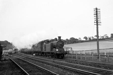 BR(S) E5 class 32585 at Falmer, East Sussex with a Westbound Goods on Saturday 30 Jun 1951 - J.H.W. Kent [091446]
