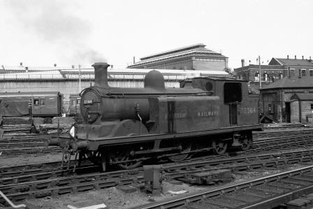 BR(S) D3 class 32364 at Brighton Shed, East Sussex on Sunday 01 Jul 1951 - J.H.W. Kent [091450]