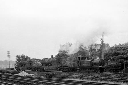 BR(S) Terrier class 377S 'Brighton Works' near Preston Park Pullman Car Works, East Sussex on Thursday 05 Jul 1951 - J.H.W. Kent [091463]