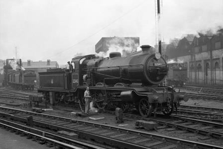 BR(S) K class 32343 at Brighton Shed, East Sussex on Saturday 07 Jul 1951 - J.H.W. Kent [091467]