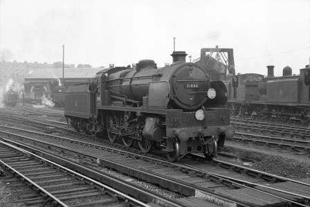 BR(S) U1 class 31896 at Brighton Shed, East Sussex on Saturday 07 Jul 1951 - J.H.W. Kent [091468]