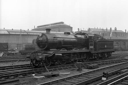 BR(S) K class 32343 at Brighton Shed, East Sussex on Saturday 07 Jul 1951 - J.H.W. Kent [091469]