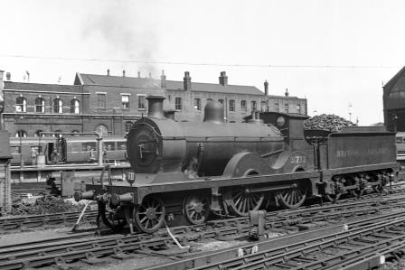 BR(S) D class 31733 at Brighton Shed, East Sussex on Saturday 07 Jul 1951 - J.H.W. Kent [091471]