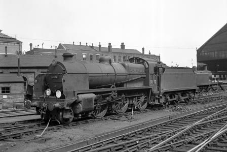 BR(S) N class 31872 at Brighton Shed, East Sussex on Sunday 08 Jul 1951 - J.H.W. Kent [091478]
