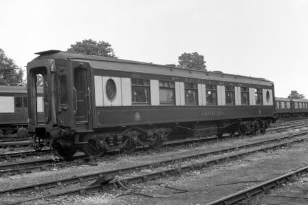 Pullman 1st Class Parlour Car 'Sunbeam' at Preston Park Pullman Car Works, East Sussex on Friday 13 Jul 1951 - J.H.W. Kent [091482]