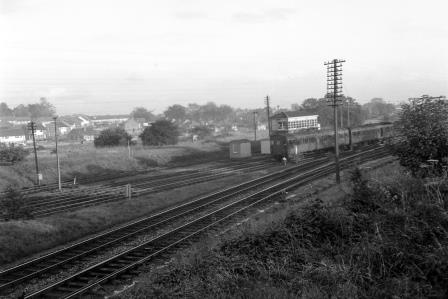 BR(S) Class 206 at Fareham East Junction, Hampshire on Wednesday 01 Oct 1958 - J.H.W. Kent [092149]