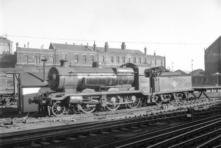 BR(S) K class 32350 at Brighton Shed, East Sussex on Wednesday 01 Oct 1958 - J.H.W. Kent [092153]