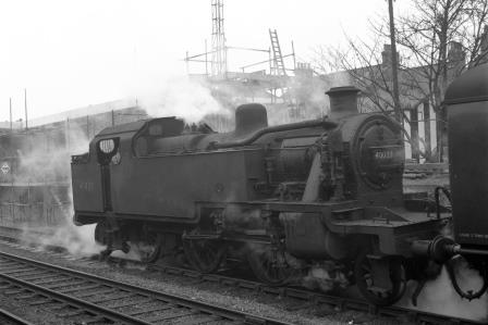 BR(M) 3P class 40033 at Barking, Greater London on Sunday 01 Feb 1959 - J.H.W. Kent [092181]