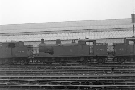 BR(M) 3F class 41984 at Plaistow, Greater London on Monday 01 Dec 1958 - J.H.W. Kent [092194]