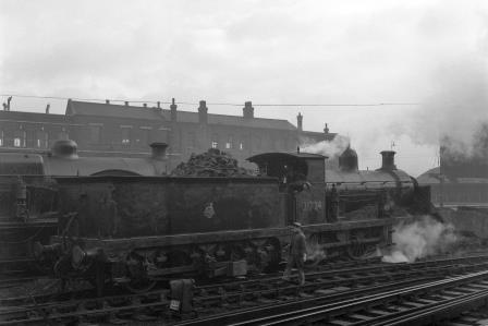 BR(S) C class 31724 at Brighton Shed, East Sussex on Sunday 11 Jan 1959 - J.H.W. Kent [092234]