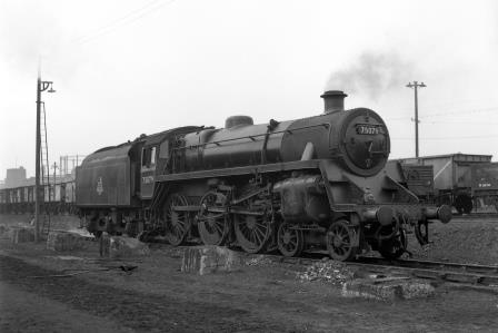 BR(S) 4MT class 75079 at Nine Elms Shed, Greater London on Saturday 14 Mar 1959 - J.H.W. Kent [092299]