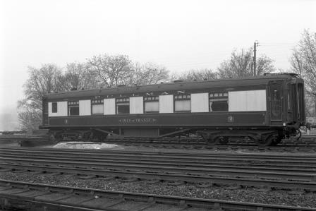 Pullman 1st Class Brake Parlour Car 'Isle of Thanet' near Preston Park Pullman Car Works, Brighton, East Sussex on Wednesday 01 Apr 1959 - J.H.W. Kent [092341]