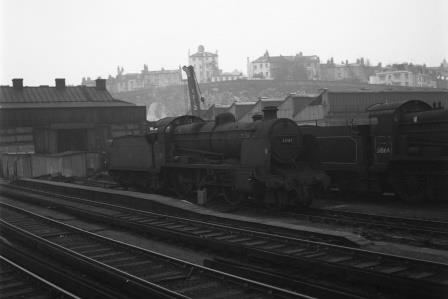 BR(S) U class 31797 at Brighton Shed, East Sussex circa 1963 - J.H.W. Kent [093370]