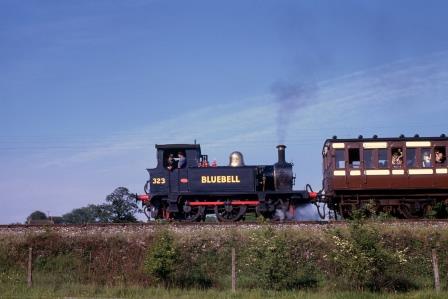 Bluebell P class 323 'Bluebell' at Hollywell, West Sussex on Saturday 09 Jun 1962 - R.C. Riley [105153]