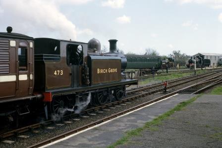 Bluebell E4 class 473 'Birch Grove' at Sheffield Park, East Sussex on Sunday 05 May 1963 - R.C. Riley [105172]