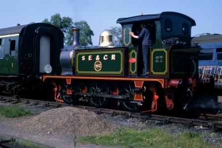 Bluebell P class 27 at Sheffield Park, East Sussex on Sunday 26 May 1963 - R.C. Riley [105193]