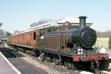 Bluebell Railway E4 class 473 'Birch Grove' at Kingscote, West Sussex in 1994 - R.C. Riley [105351]