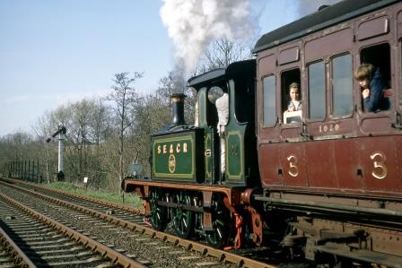 Bluebell Railway P class 27 at Sheffield Park, East Sussex on Thursday 01 Apr 1971 - R.C. Riley [105359]