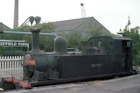 Bluebell Railway B4 class 30096 at Sheffield Park, East Sussex on Saturday 07 Aug 1976 - R.C. Riley [105407]