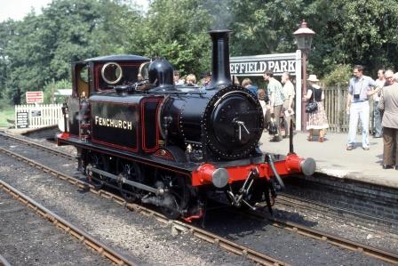 Bluebell Railway A1X class 72 'Fenchurch' at Sheffield Park, East Sussex on Saturday 02 Aug 1980 - R.C. Riley [105426]