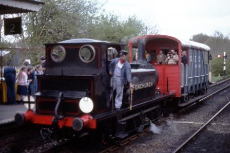 Bluebell Railway A1X class 72 'Fenchurch' at Sheffield Park, East Sussex on Saturday 08 May 1982 - R.C. Riley [105492]