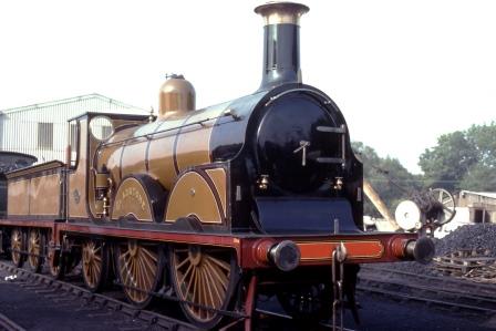 Bluebell Railway B1 class 214 'Gladstone' at Sheffield Park, East Sussex on Sunday 12 Sep 1982 - R.C. Riley [105495]