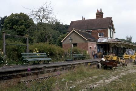 Kingscote Station, West Sussex on Sunday 09 Aug 1992 - R.C. Riley [105583]