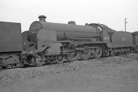 BR(S) S15 class 30499 at Feltham Shed, Greater London on Tuesday 10 Mar 1964 - J. Scrace [140126]
