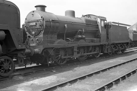 BR(S) Q class 30535 at Eastleigh Shed, Hampshire on Thursday 20 Sep 1962 - J. Scrace [140159]
